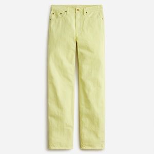 Slouchy-straight garment-dyed dad jean
